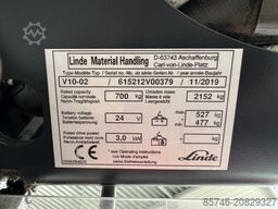 LINDE V 10 /  * DOUBLE steering !!