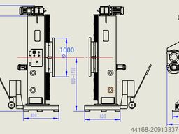 Protec Säulenhubdrehvorrichtung SHD 10000 F - SHD 15000 F