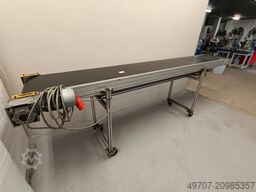 Aluminium-Förderbandrahmen 540x3400mm