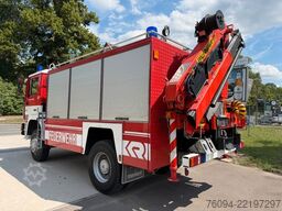 MAN 17.232 4x4 KRAN SEILWINDE Kran und LKW