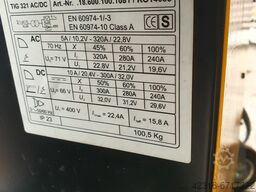 Kjellberg TIG 321 AC/DC