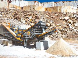 FABO crushing equipment PRO-150 MOBILE CRUSHER WOBBLER FEEDER