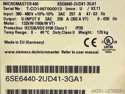 Siemens 6SE6440-2UD41-3GA1