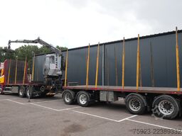 Scania R 580 V8 6X4 LOGTRANSPORT COMBI WITH KESLA 2112...