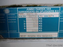 Jumbo DO 270SE O4, Lift & Lenkachse BPW, Staplerhalte...