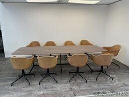 Designermöbel office furniture Vitra, Menu, table chairs