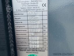  Abrollcontainer Container 6,5 m Kran  Fassi F150