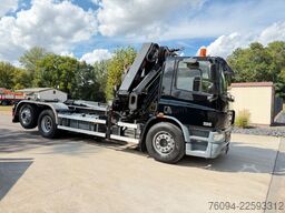 DAF CF 6x2 lift/lenk Abrollkipper KRAN 22m FUNK