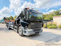 DAF CF 6x2 lift/lenk Abrollkipper KRAN 22m FUNK