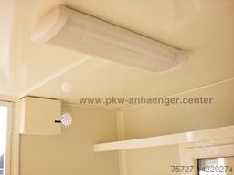 Vezeko MOBI3211 Bauwagen 4-Personen Chemie-WC Lager 1300kg 313x217x212cm Mannschaftswagen