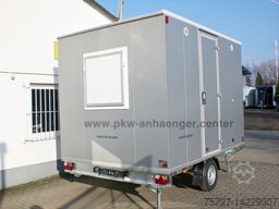 Vezeko MOBI3200 Bauwagen 6-Personen 1300kg 313x217x212cm Mannschaftswagen Aufenthaltswagen