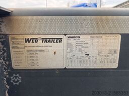 WEB-TRAILER LPRS24 Wechsel Containerchassis Ausziehbar