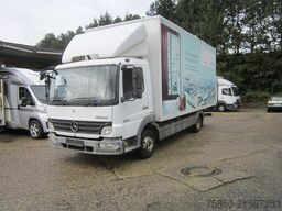 Mercedes-Benz 816 Atego Koffer mit Ladebordwand