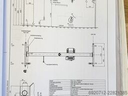 Abus 2x Overhead crane 16.240 mm / 5 ton
