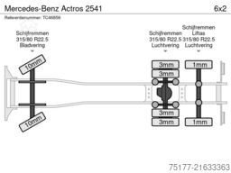 Mercedes-Benz Actros 2541