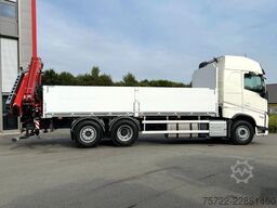 Volvo FH 460 6x2 Baustoff-Pritsche Palfinger/Fassi m...