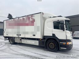 Scania P310 4x2 box truck with full side opening