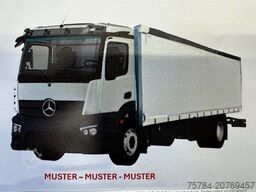 MERCEDES-BENZ 1836 ACTROS, PLANE, LADEBORDWAND, MIETKAUF MGL.