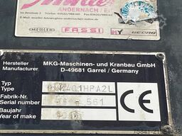DAF CF 460 CF 460 Met MGK HMK 401HPa2L kraan