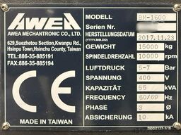 AWEA BM-1600 Heidenhain iTNC530 IKZ