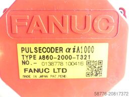 Fanuc A06B-0215-B700 # 0100 AC Servomotor SN: C105F0F34 mit Pulsecoder A860