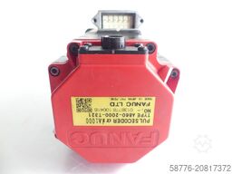 Fanuc A06B-0215-B700 # 0100 AC Servomotor SN: C105F0F34 mit Pulsecoder A860