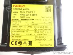 Fanuc A06B-2218-B000 AC Servomotor SN: C226F1A4A mit Pulsecoder A860-2050-T321
