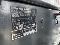 LINDE H25D triplo Freelift / 3e / 4e functie VW Diesel 5300hours ZEER NET!