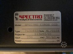Spectro Ciros CCD