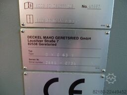 Deckel Maho DMC 63V