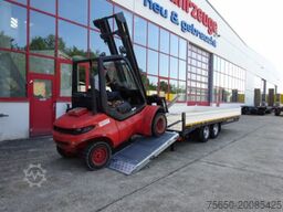 Möslein TTT 11-6,2 BR Orange Tandemtieflader mit breiten RampenNeufahrzeug