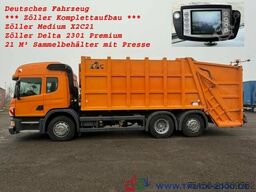 Scania P320 Zöller Medium X2C 21 + Delta 2301 Schüttung