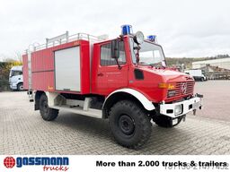 Unimog U 1300 L 4x4, SW 1000 Schlauchwagen