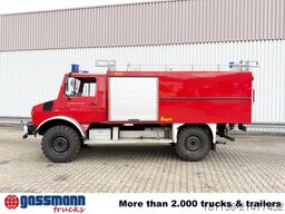 Unimog U 1300 L 4x4, SW 1000 Schlauchwagen