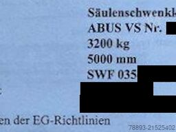 Abus VS 3,2to mit 5m Ausladung