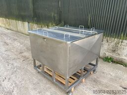 316 Process Stainless Steel Tank 1500 Lt BCD Process Vessal