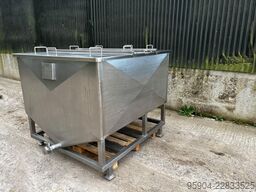 316 Process Stainless Steel Tank 1500 Lt BCD Process Vessal