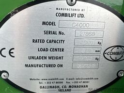 Combilift C4000 /2015 /Triplex 8400 mm/Only 7299 h