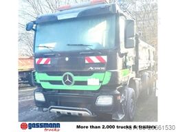 Mercedes-Benz Actros 3341 K 6x4, Bormatik links, Heckkran Penz