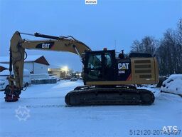 CAT 324E excavator with/ GPS and grading bucket. WATCH