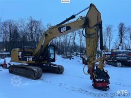 CAT 324E excavator with/ GPS and grading bucket. WATCH