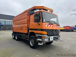 Mercedes-Benz Actros 3340 6x6 Kanalreinigung + Wasserruckgewi...