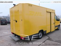 mercedes-benz SPRINTER 310 CDI MAXI EURO-5 KOFFER DURCHGANG REGALE KAMERA SERVICE