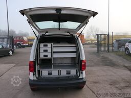 Volkswagen Caddy 2.0 TDI 4Motion 2-Sitzer Klima AHK Werkstatteinbauten COC Tempomat