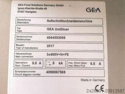 GEA UniSlicer, PowerPak, Check 4000