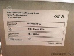 GEA UniSlicer, PowerPak, Check 4000