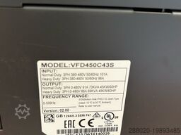 delta 45 Kw frequentieregelaar