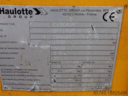 Haulotte Optimum 8AC Electric, 7.77m Working Height, 230kg