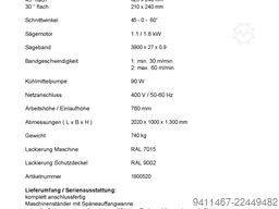 Sägemaschinenfabrik Bauer GmbH S 320 DG
