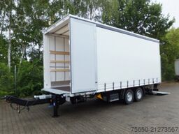 Möslein TPS 11 DL 7,30  neuer Planenanhänger, Ladebordwand + Durchladbar